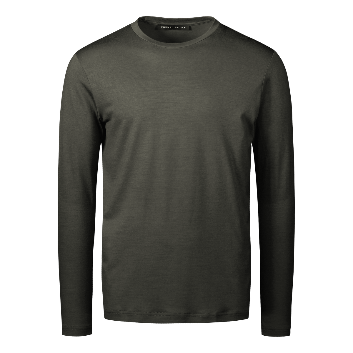 Ultrafine Merino Long Sleeve T-Shirt | Army – FORMAL FRIDAY