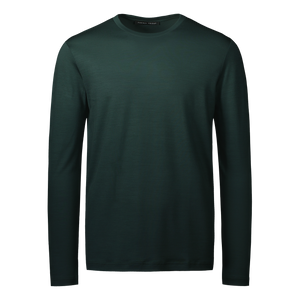 Ultrafine Merino Long Sleeve T-Shirt | Green