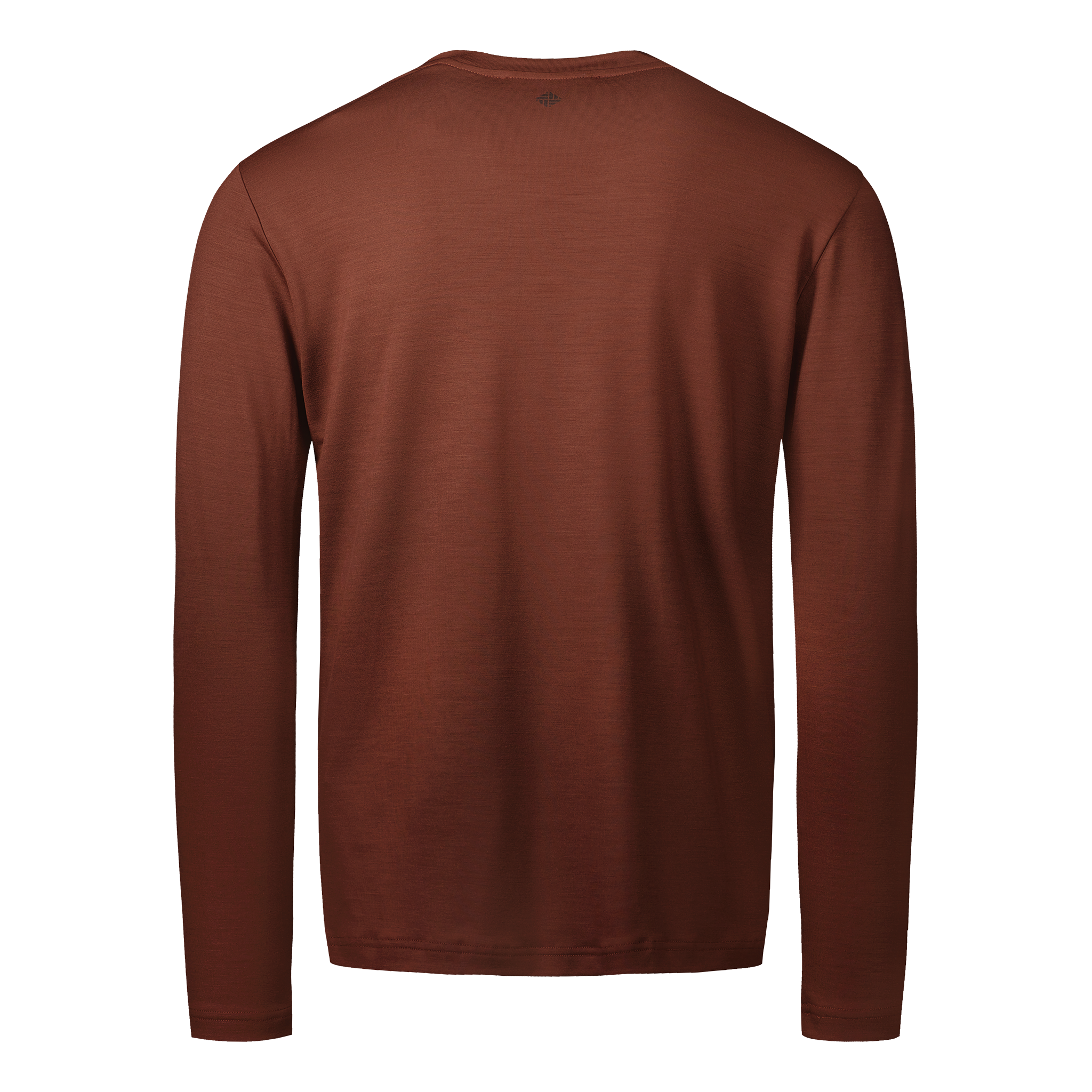 Ultrafine Merino Long Sleeve T-Shirt | Mahogany