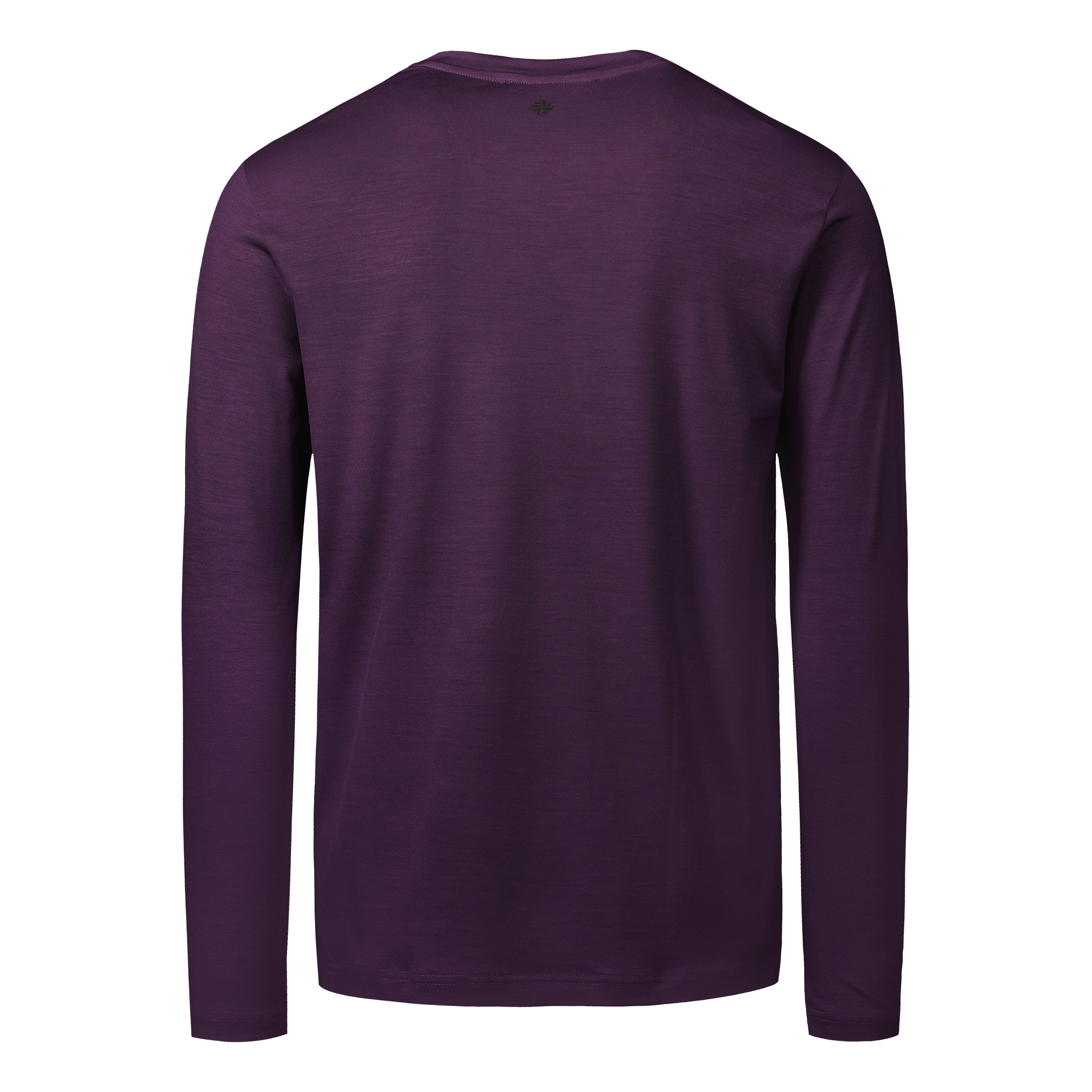 Ultrafine Merino Long Sleeve T-Shirt | Plum