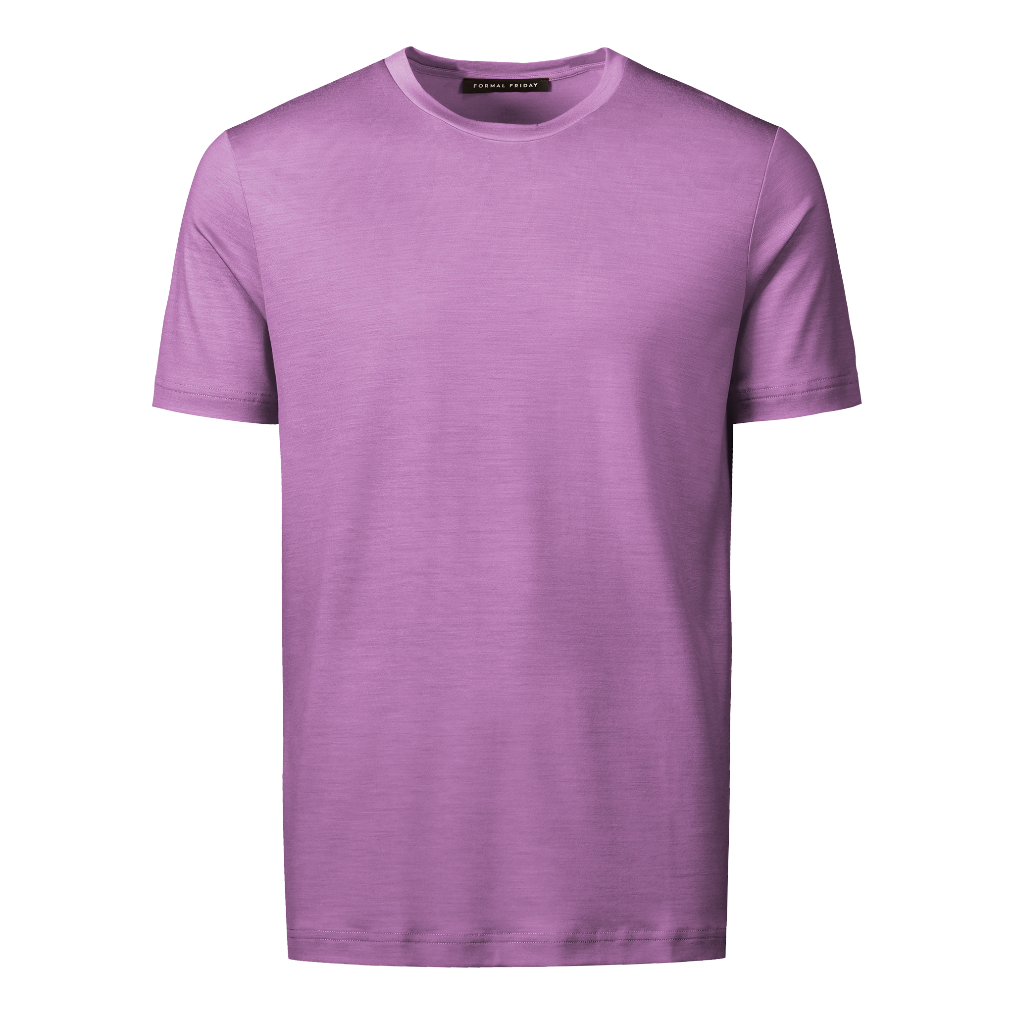Heavyweight Ultrafine Merino T-Shirt | Lavender