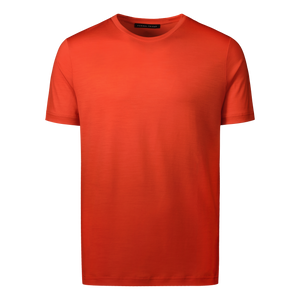Heavyweight Ultrafine Merino T-Shirt | Orange