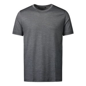 Heavyweight Ultrafine Merino T-Shirt | Shadow