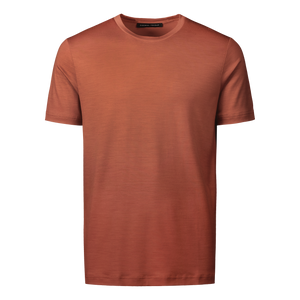 Heavyweight Ultrafine Merino T-Shirt | Terra Cotta