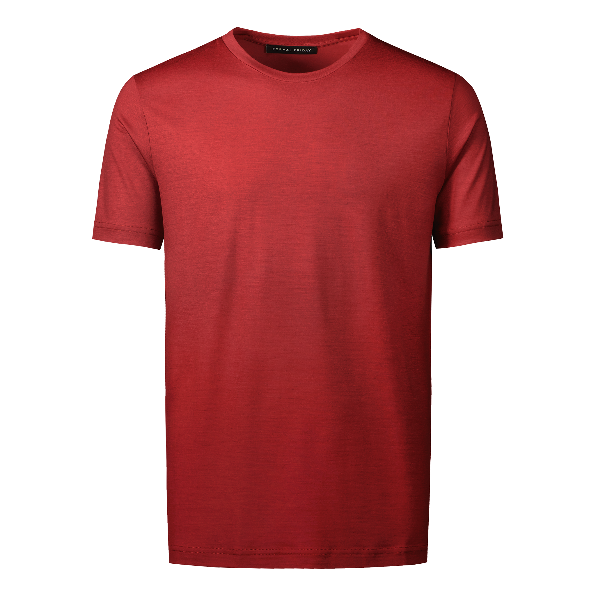 Heavyweight Ultrafine Merino T-Shirt | Wine