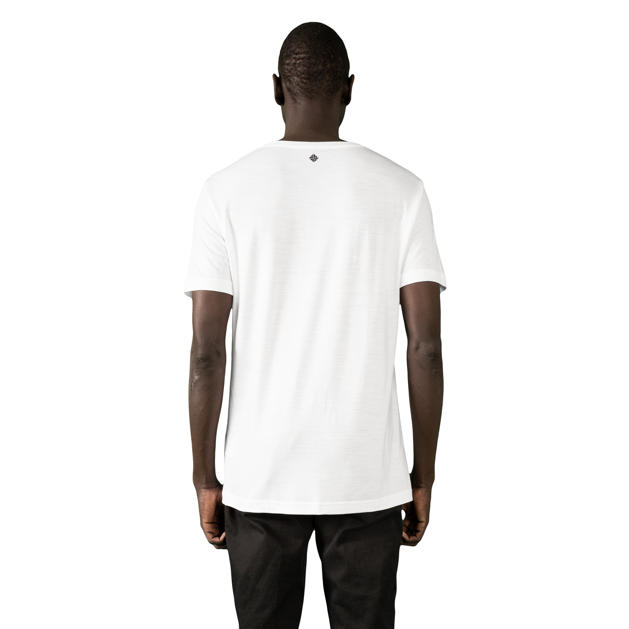 Heavyweight Ultrafine Merino T-Shirt | White